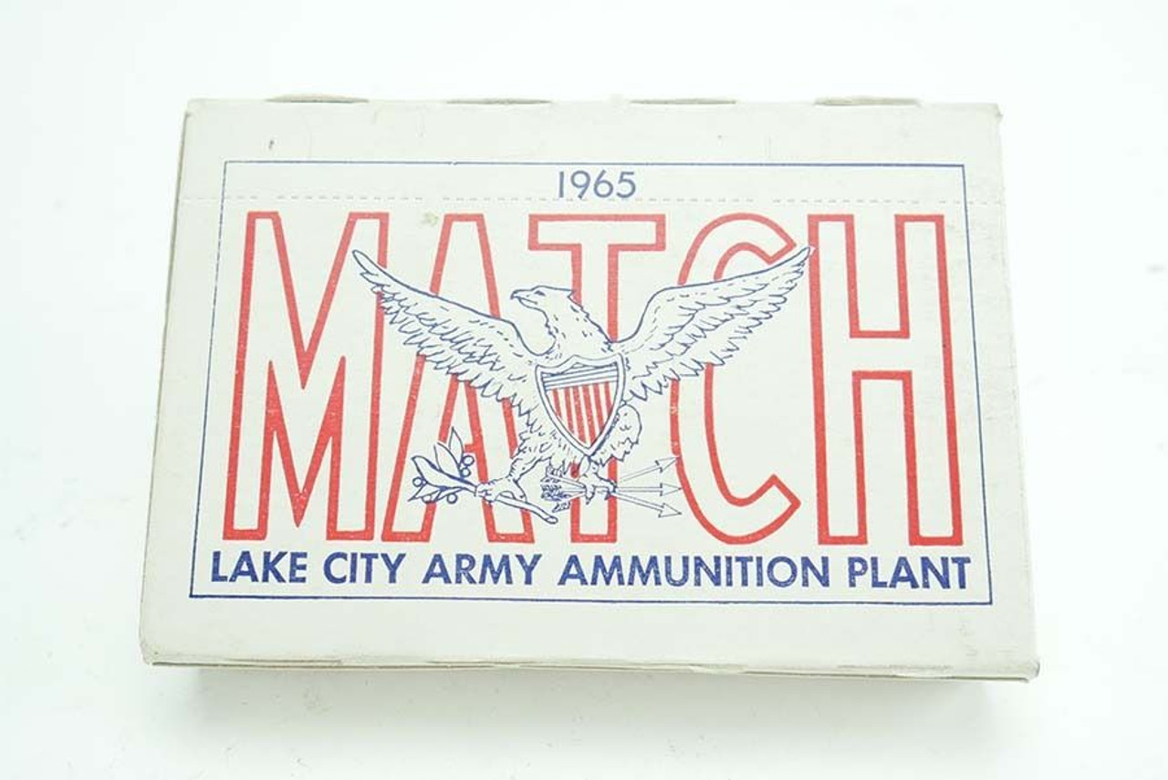 1965 Caliber .30 Match M72 Ammo - 1