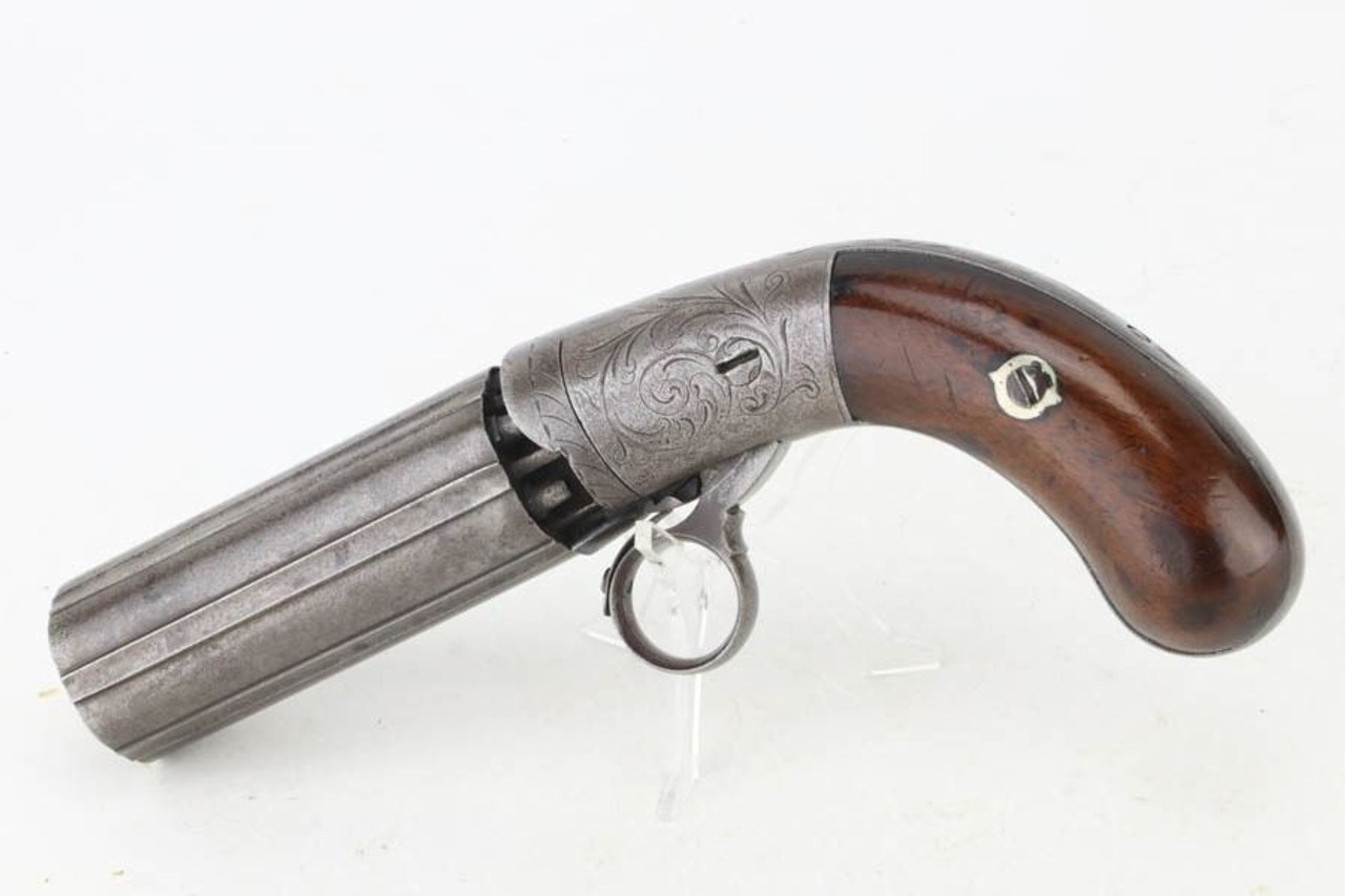 Blunt & Syms R-C Pepperbox Revolver - 1