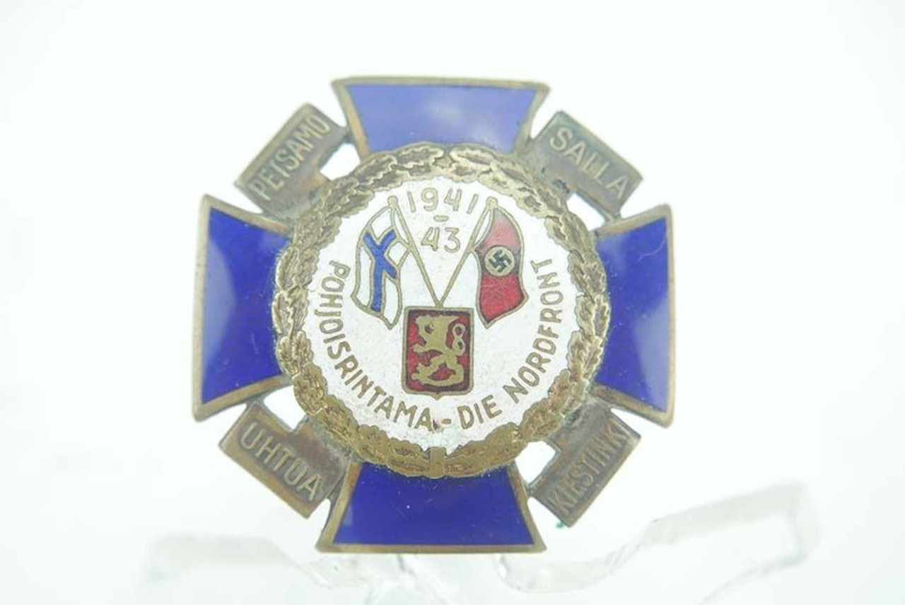 WW2 Finnish Nordfront Cross - 1