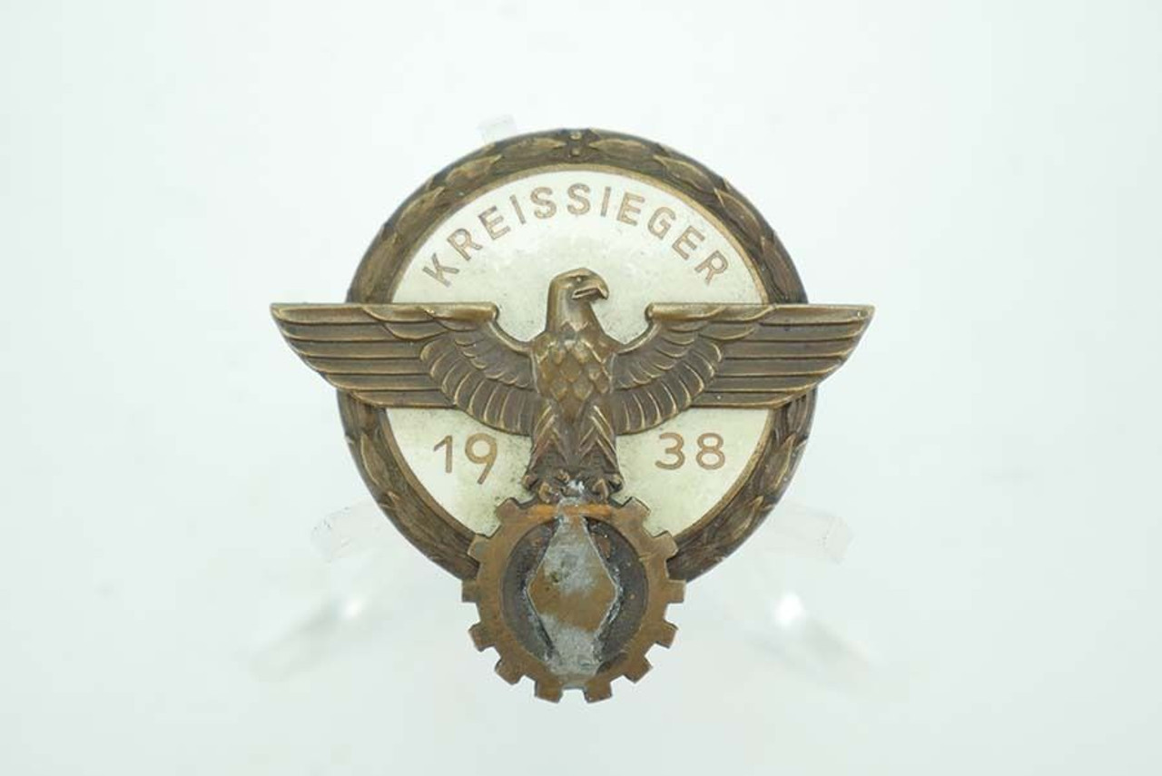 1938 Hitler Youth Kreissieger Badge - 1