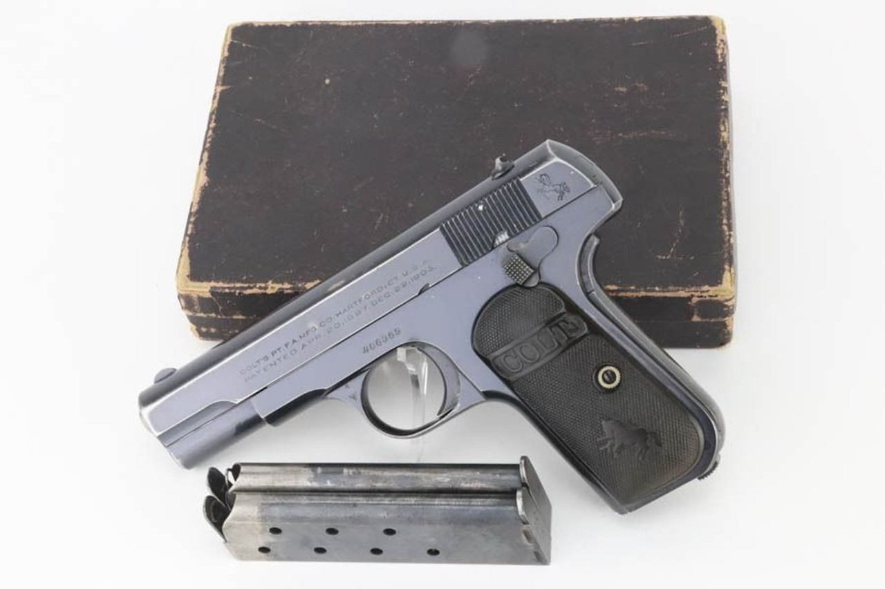 Boxed Colt Model 1903 Pocket Hammerless - 1922 Mfg - 1