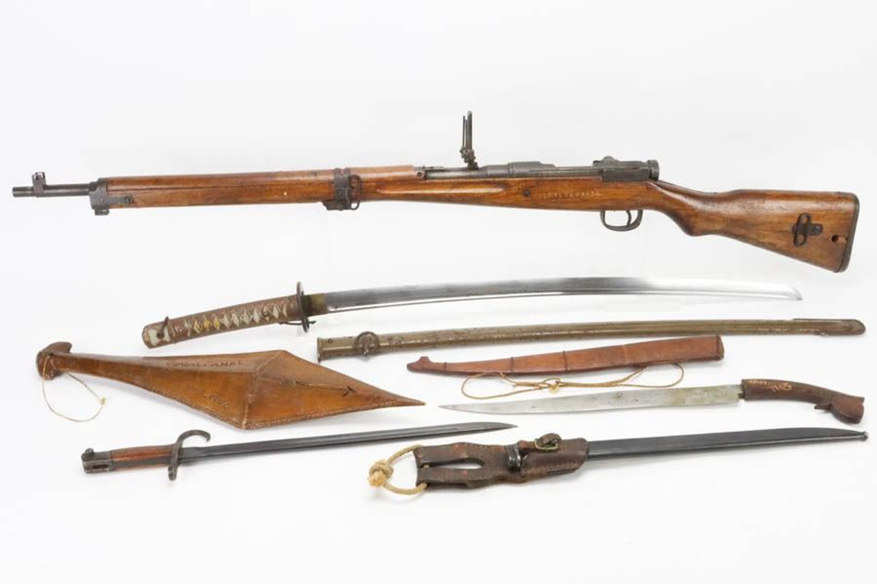Nagoya Type 99 Arisaka & Type 95 Gunto - Bringback Grouping - 1