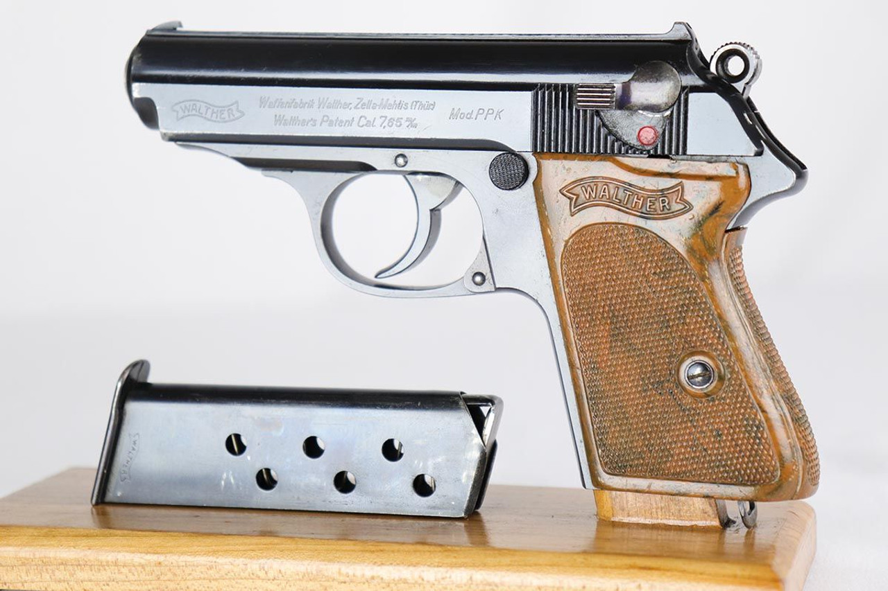 Rare K Under SS Walther PPK - Matching Magazine - 1