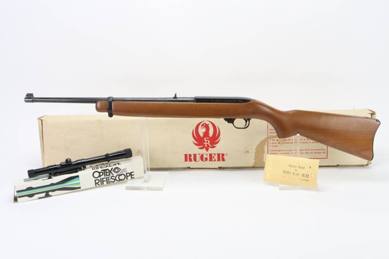 Excellent, Boxed Ruger 10/22 w/ Scope - 1977 mfg - 1