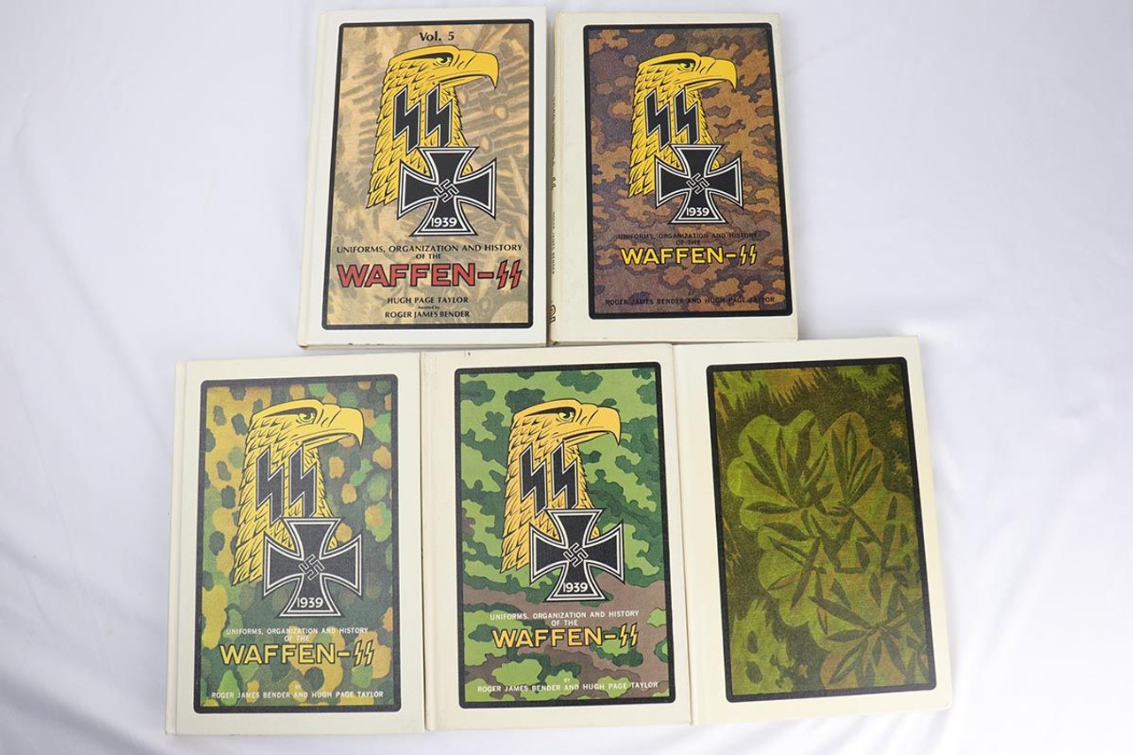Uniform, Organizations & History of the Waffen-SS - Mint Book Set - 1