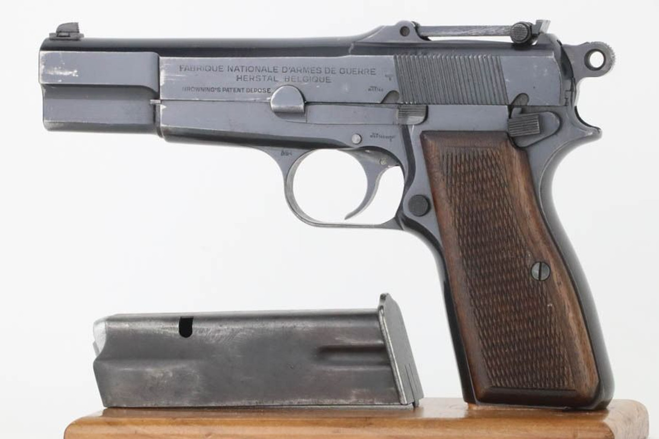 German Military FN Browning High Power - Tangent Sight - 1