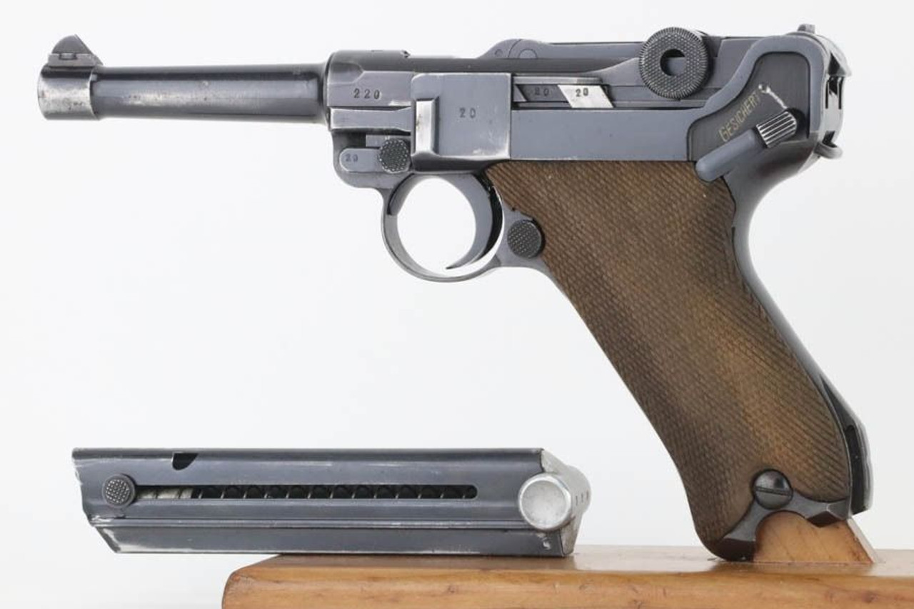 Very Rare 1937 Mauser Luger - Mixed Proofs w/ Matching Magazine - 1