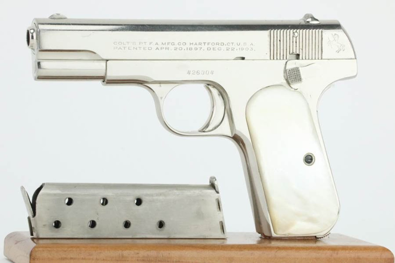 Factory-Nickeled Colt Model 1903 Pocket Hammerless - 1