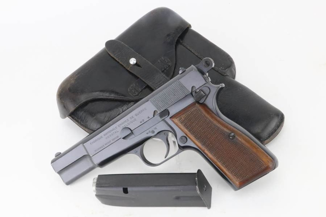 Excellent Post-WW2 FN Browning Hi Power Rig - 1