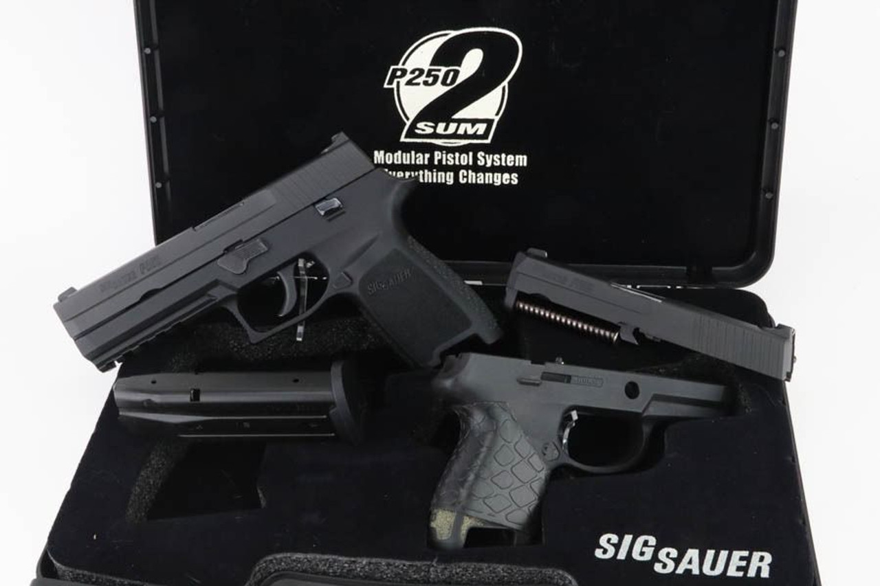 Excellent, NIB Sig Sauer P250 w/ spare Compact Frame & Slide - 1