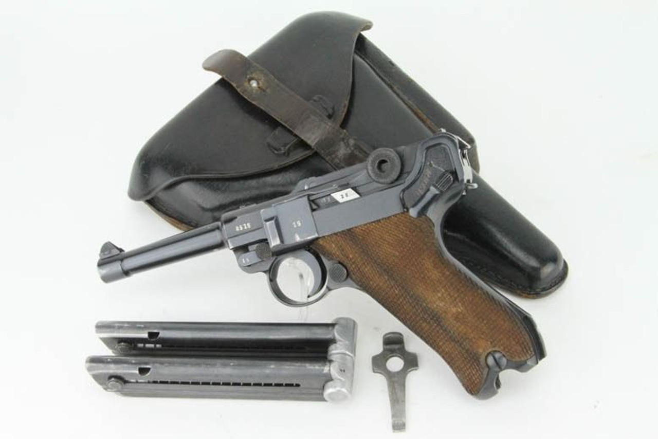 Rare, Excellent 1939 Police Divert Mauser Luger Rig - Jan Still Collection - 1