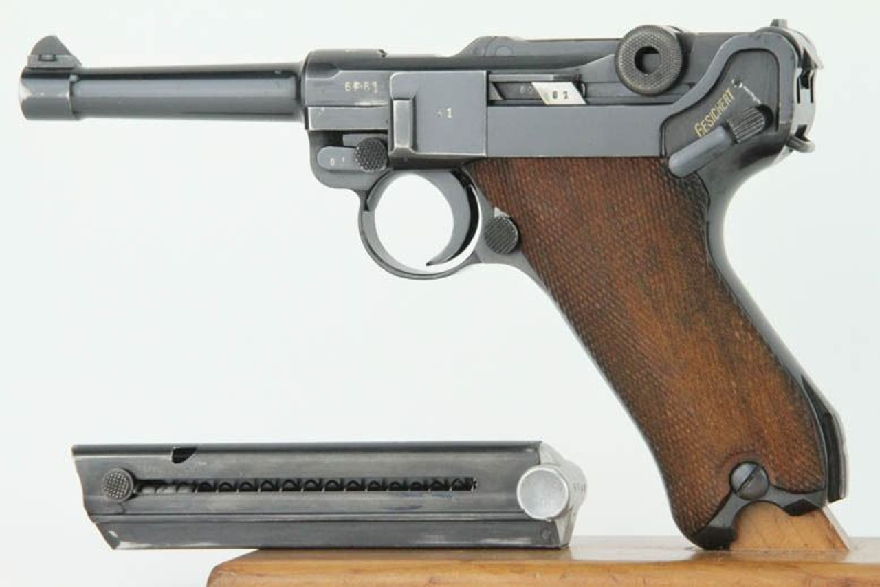 Excellent 2nd Variation 1937 Mauser Luger - Jan Still Collection - 1