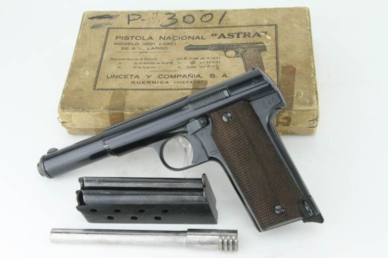 Boxed 1932 Astra Model 400 - With Documentation - 1