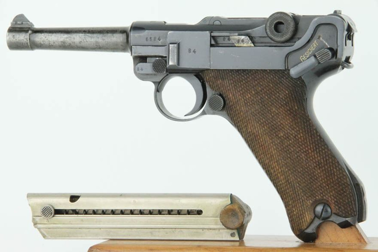1938 Nazi Mauser Luger - 1