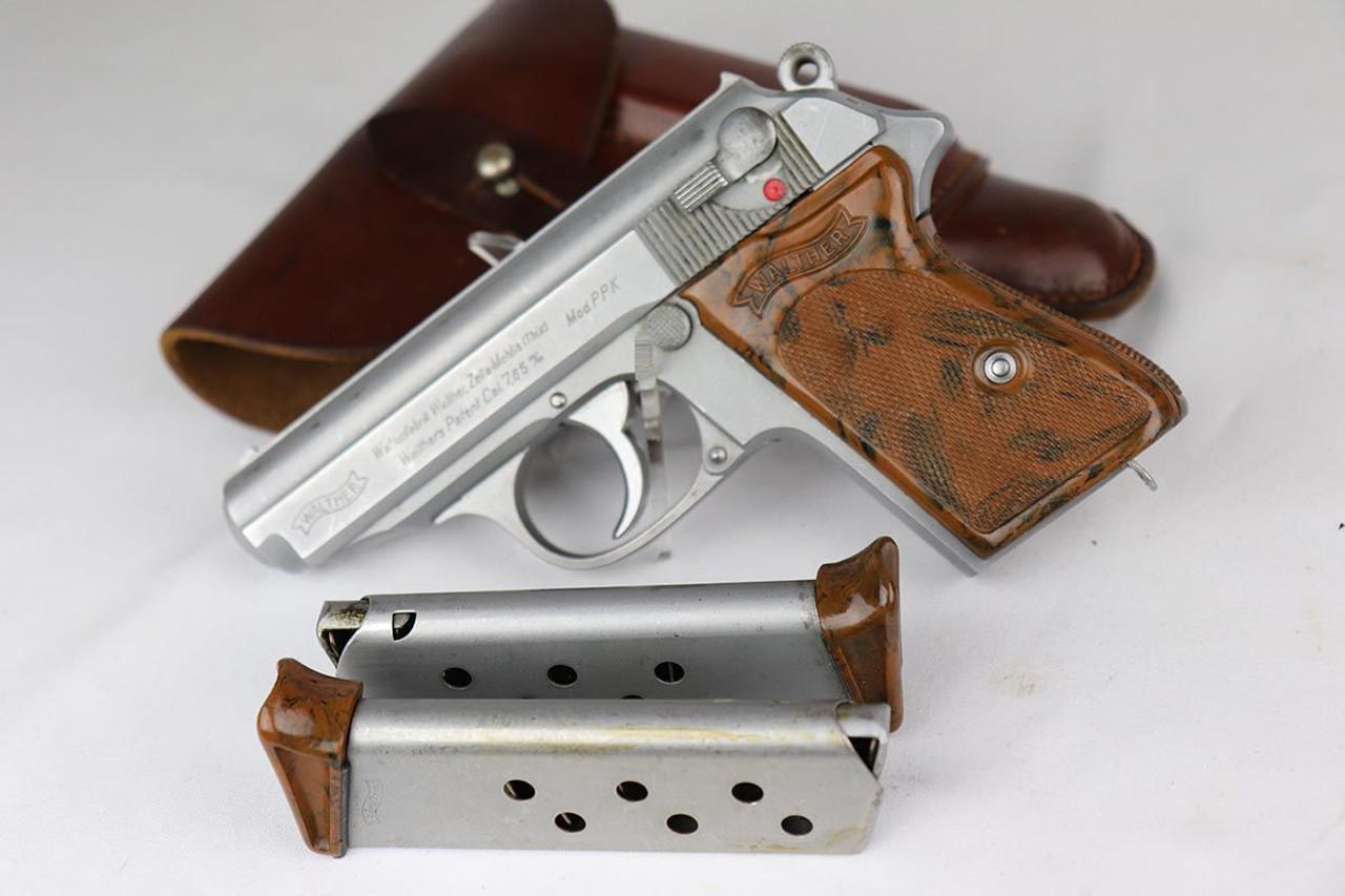 Rare, Early Verchromt Walther PPK rig - 1
