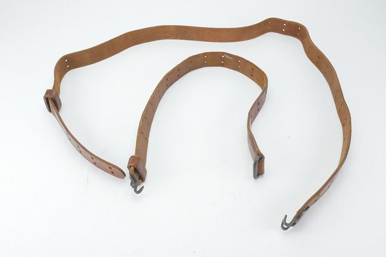 1943 Mils Co. M1907 Leather Rifle Sling - 1