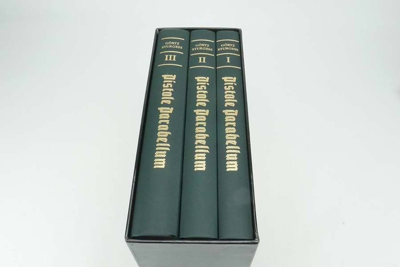 "Pistole Parabellum" Books by Gortz & Sturgess - 3 Volume Set - 1