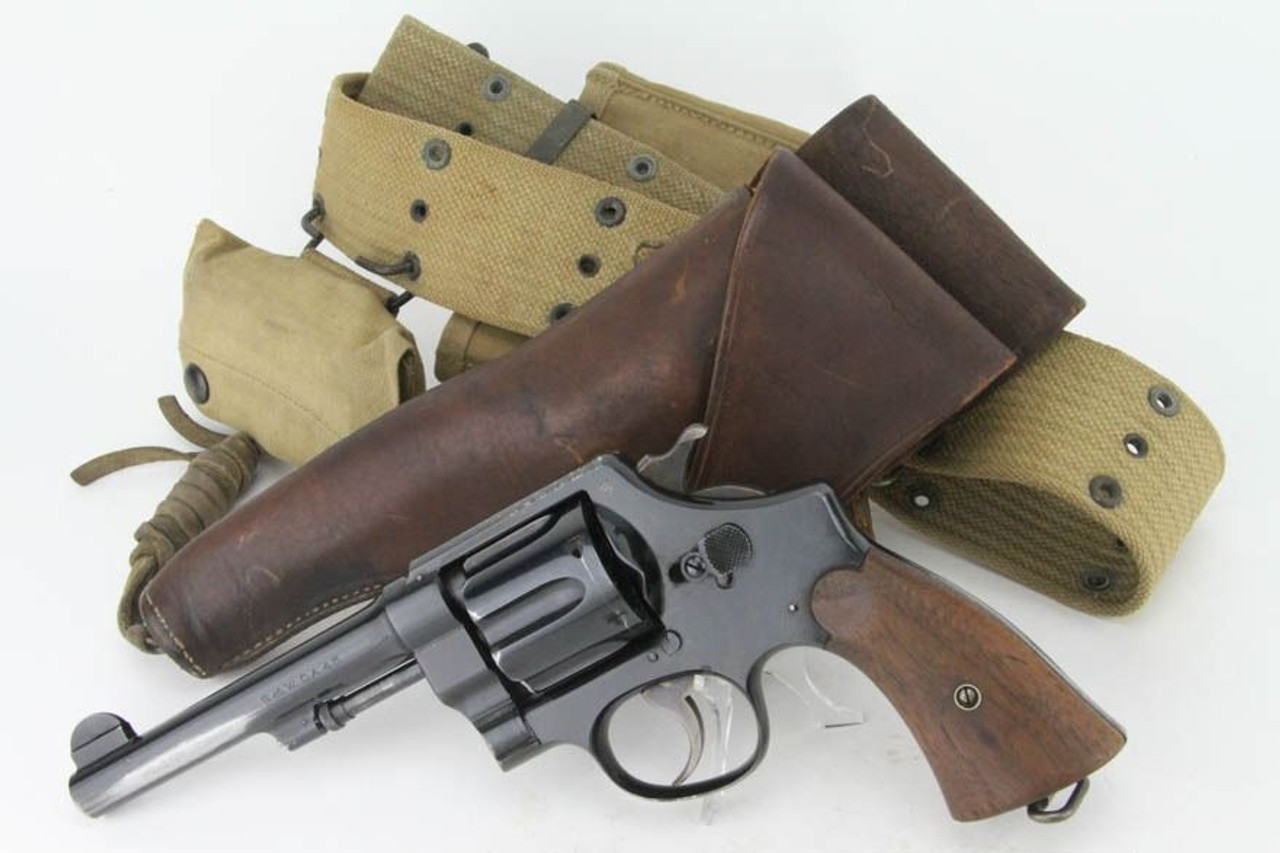 WWI US Army S&W Model 1917 Revolver Rig - 1