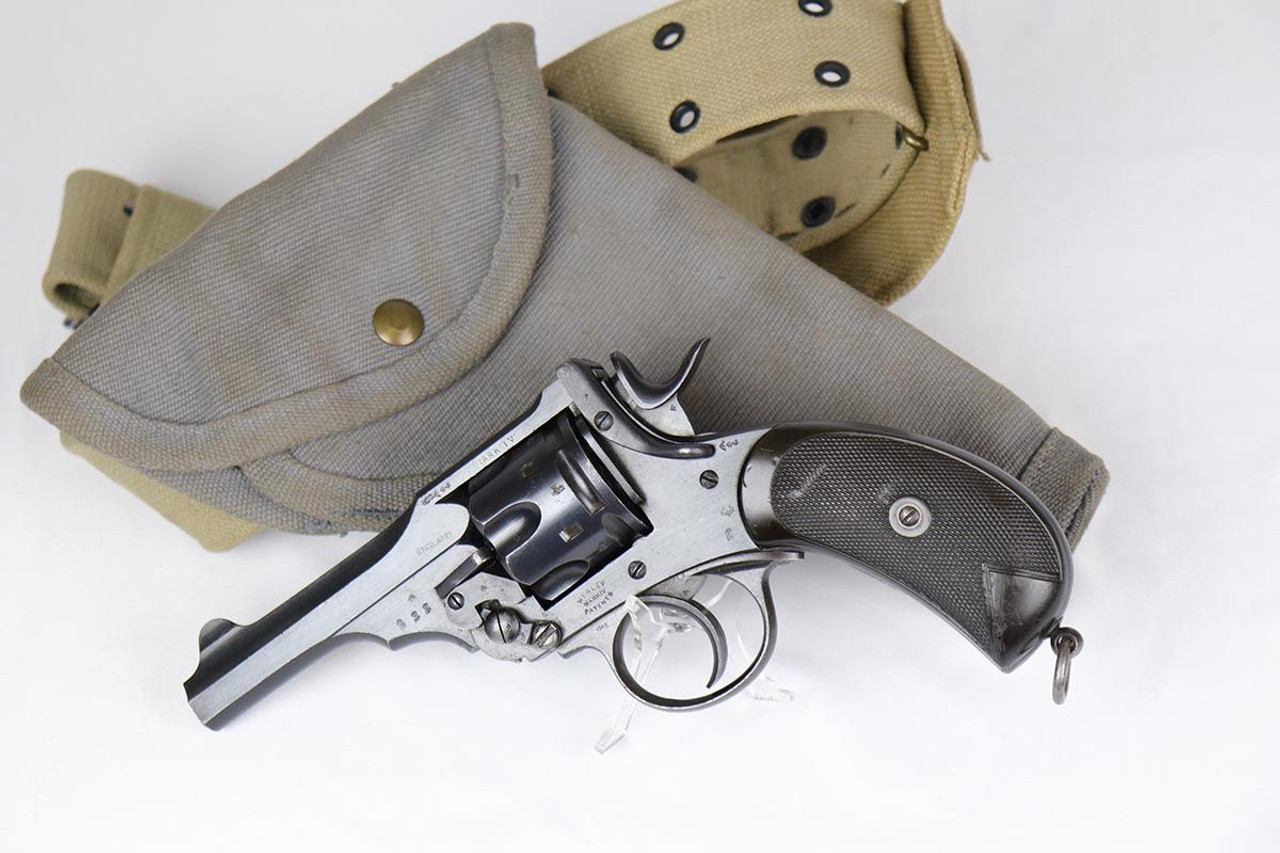Excellent Webley MK IV .455 - British Naval rig - 1