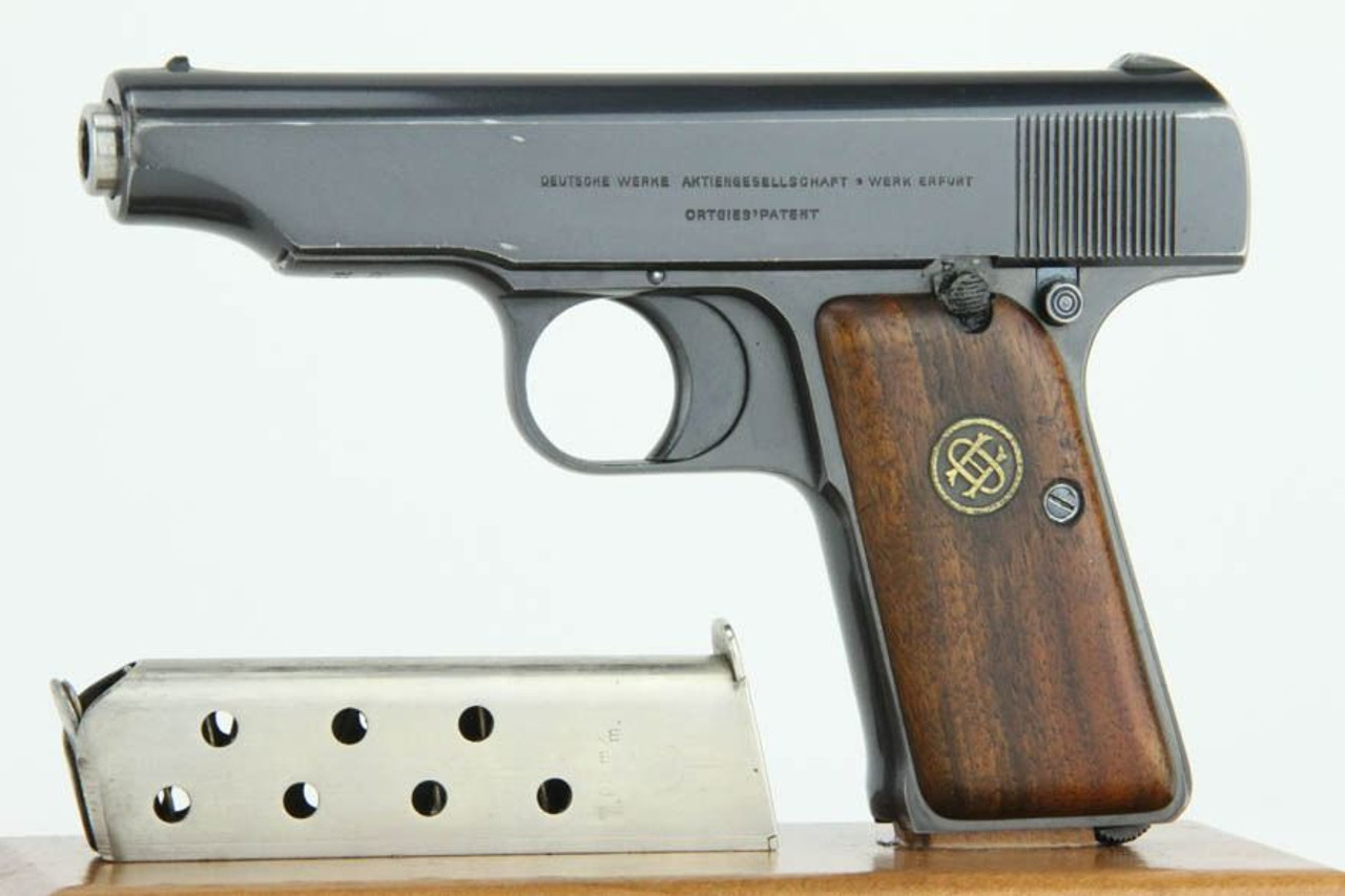 Excellent Erfurt Ortgies Semi Auto - 7.65mm - 1