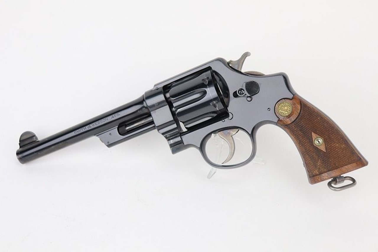 Beauitful Smith & Wesson Triple Lock Hand Ejector 1st Model - 1