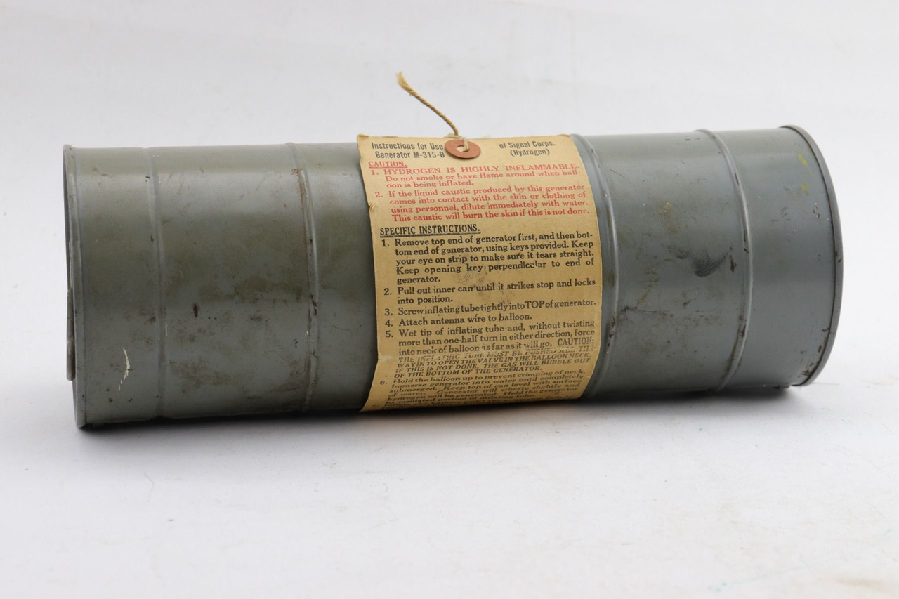 Hydrogen Balloon Generator WW2 - 1
