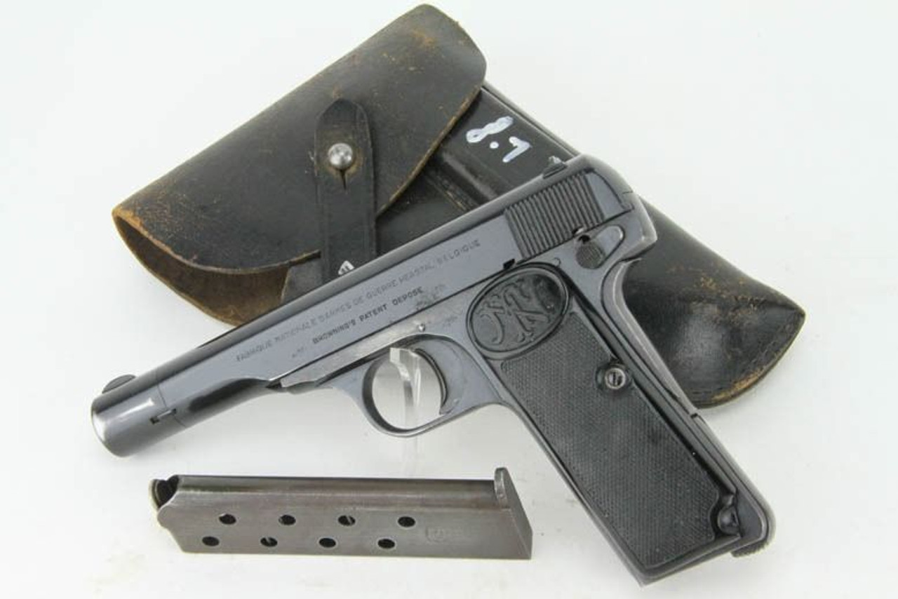 Scarce Nazi FN Browning M1922 Rig - Waffen 103 - 1