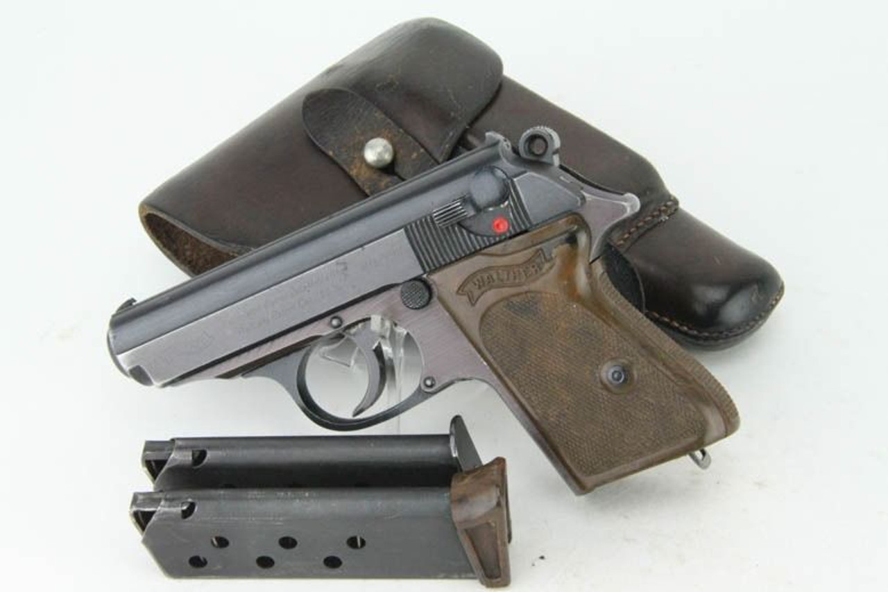 Commercial Walther PPK Rig - Unique Grayish-Brown Grip - 1