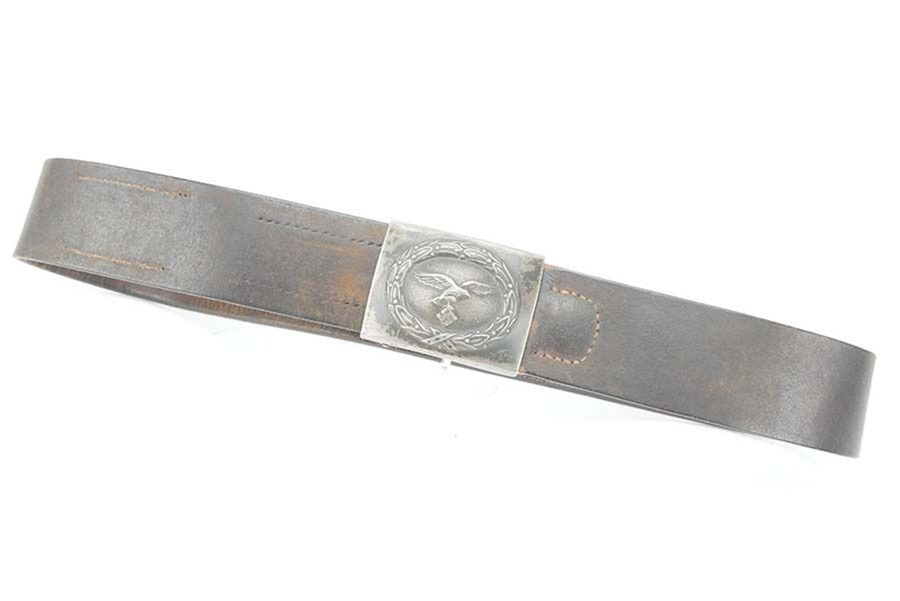 WW2 German Belt & Reproduction Buckle - 1