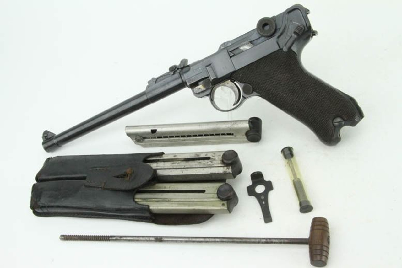 Excellent DWM LP.08 "Artillery" Luger - 1916 mfg - 1