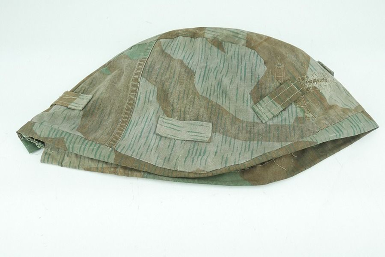 WW2 Field Made German Helmet Cover - 1