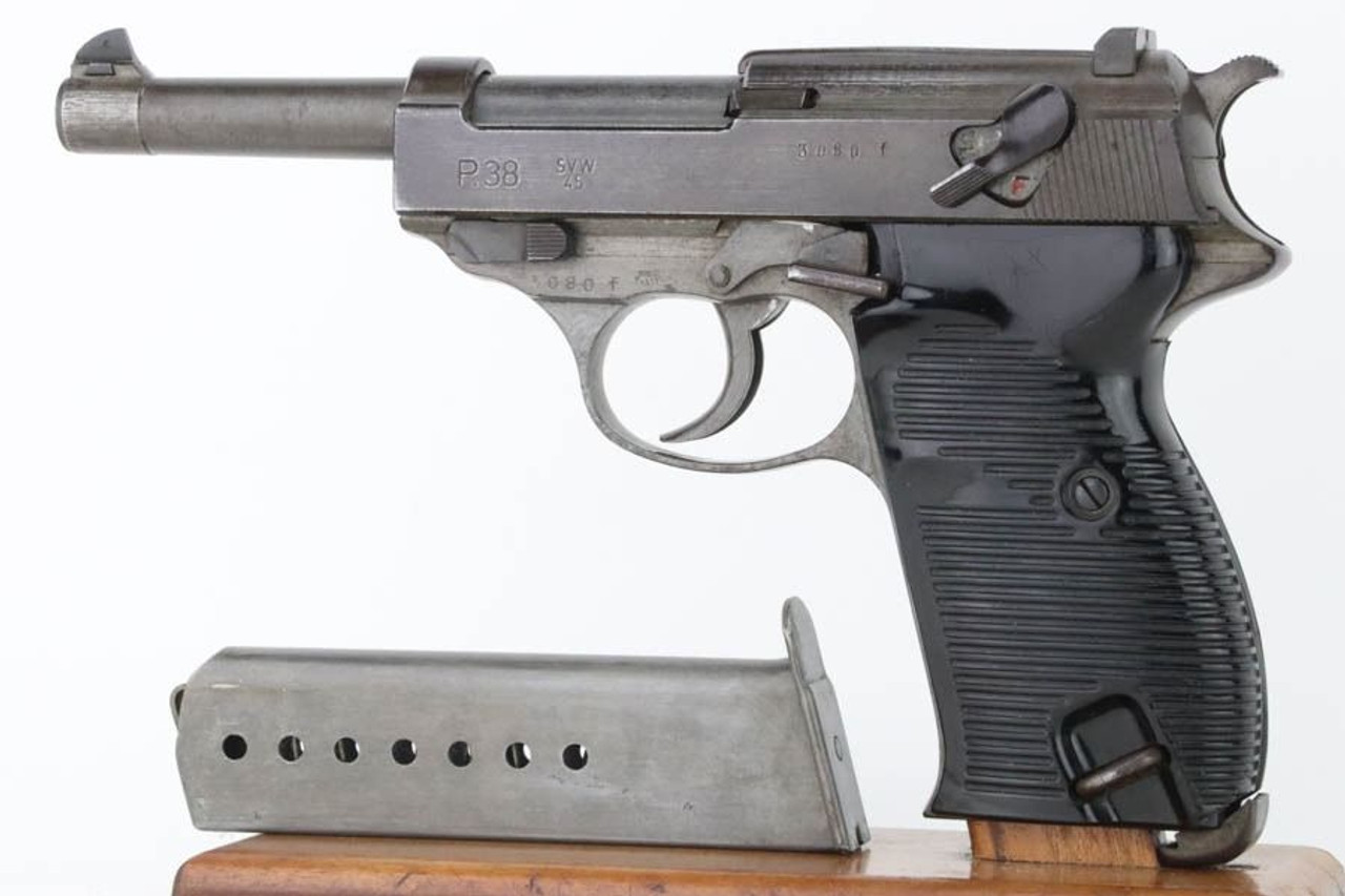 Rare, All-Phosphate Nazi Mauser P.38 - svw 45
