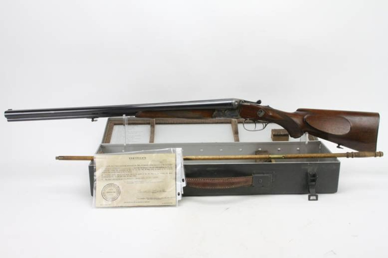 Rare Sauer M30 Drilling - Luftwaffe Issue, Capture Certificate - 1