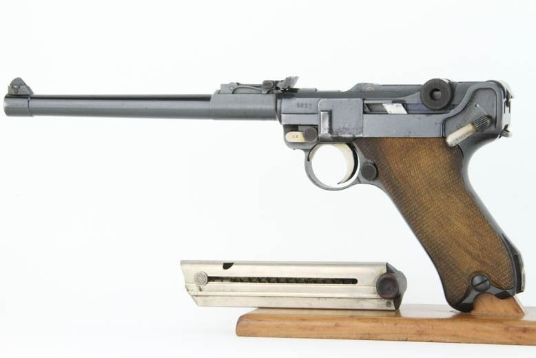 Nice DWM LP.08 Artillery Luger - 1917 mfg - 1