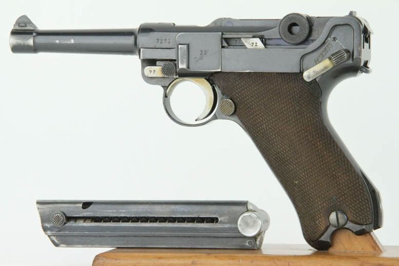 First-Variation 1937 Mauser Luger - Unit Marked - 1