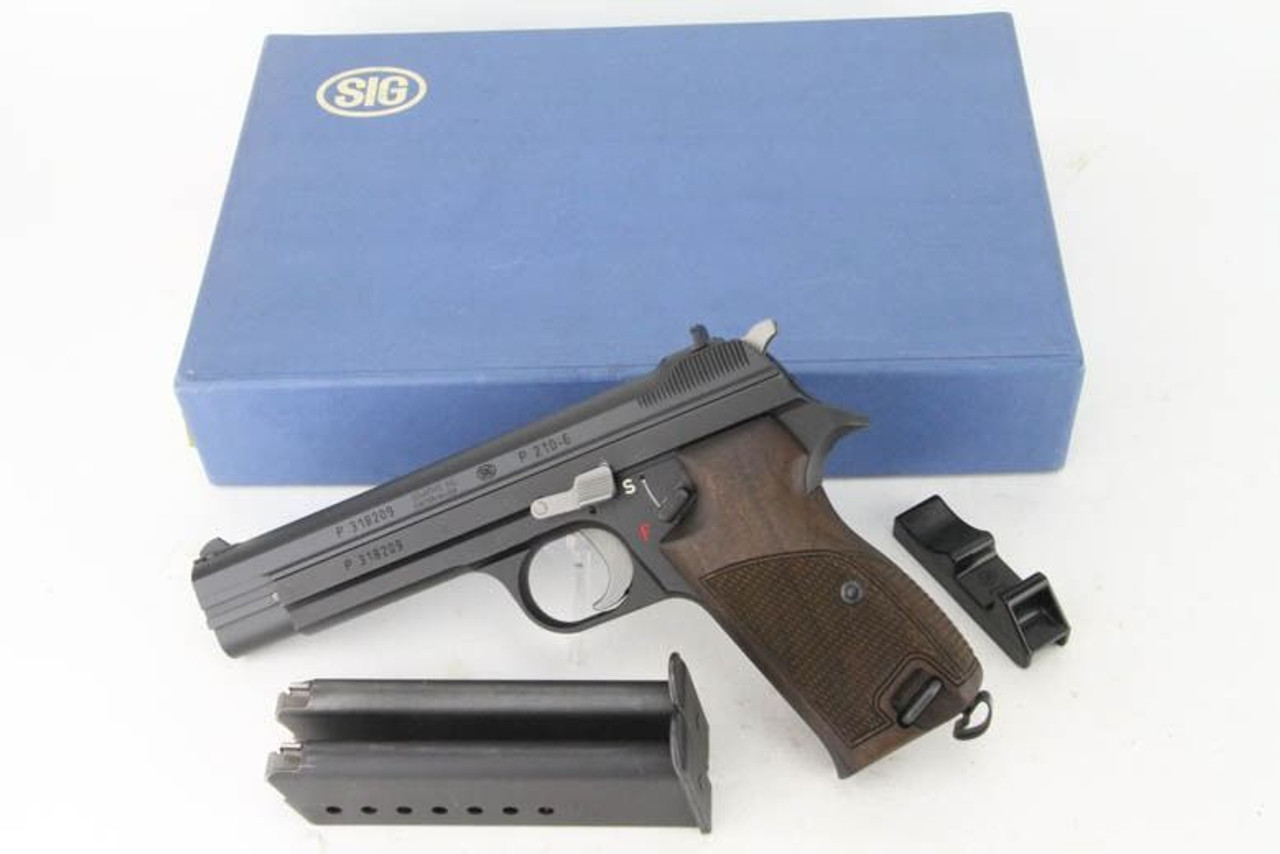 Excellent, Boxed Sig Sauer P210-6 - 1
