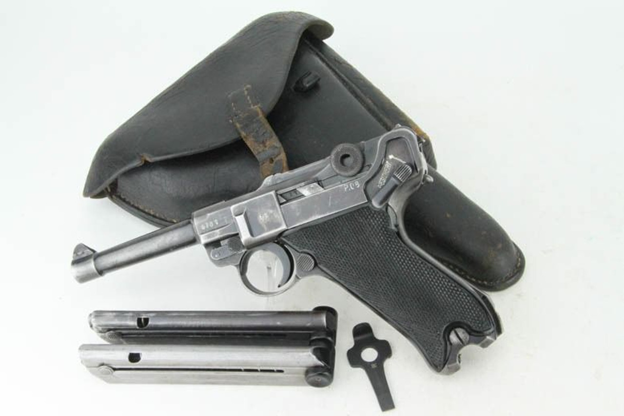 1942 "Black Widow" Mauser Luger Rig - BYF 42 - 1