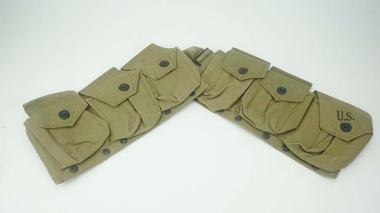 US WW2 BAR M1918A2 Web Ammo Belt - 1