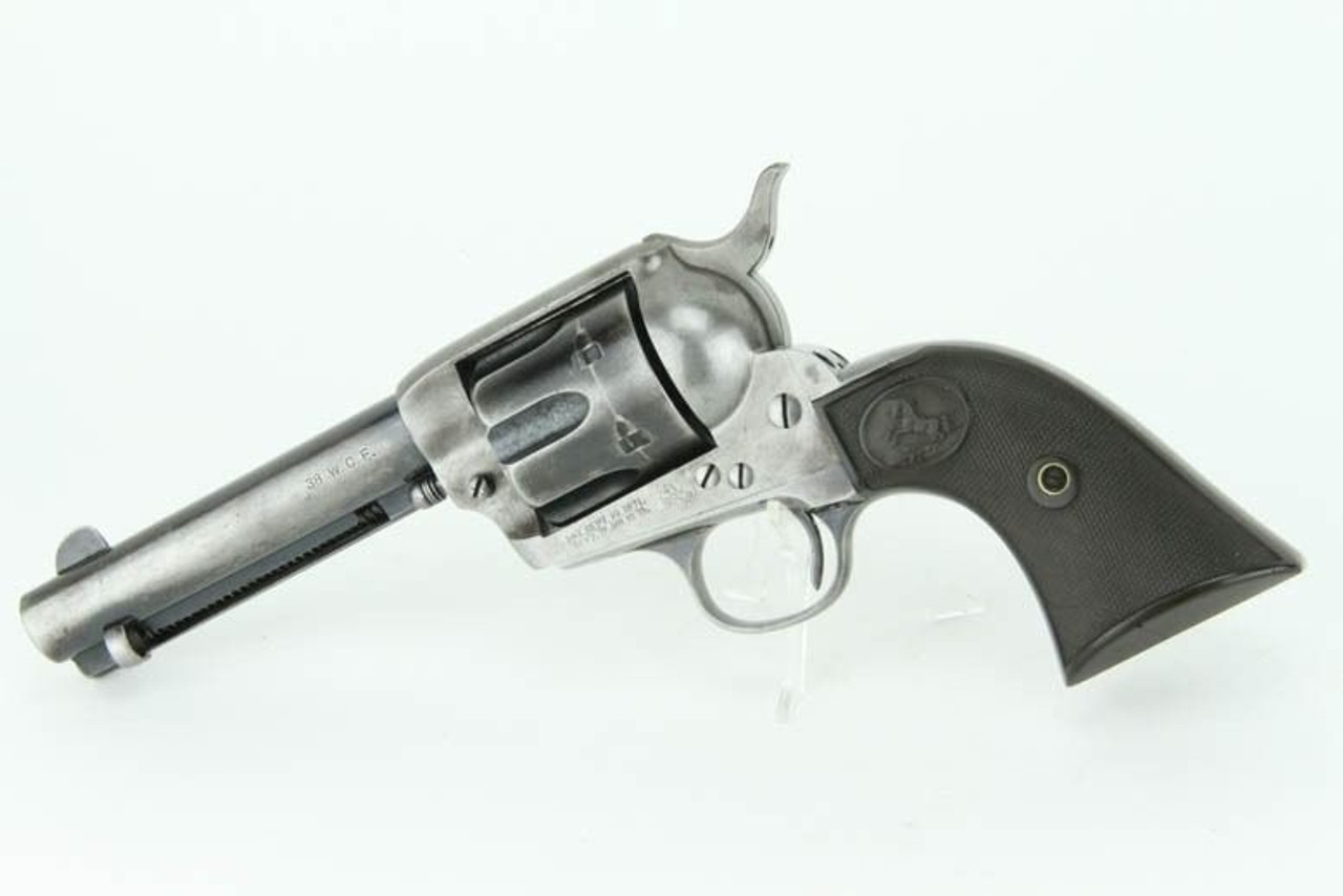 First Generation 4.75" Colt Single Action Army Revolver - .38 WCF - 1
