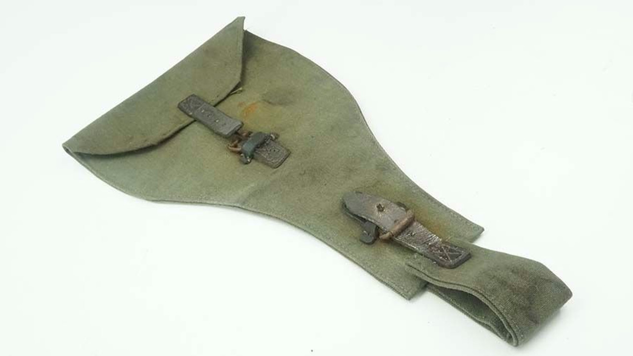 Rare WW1 Snail Drum Cloth Cover - 1