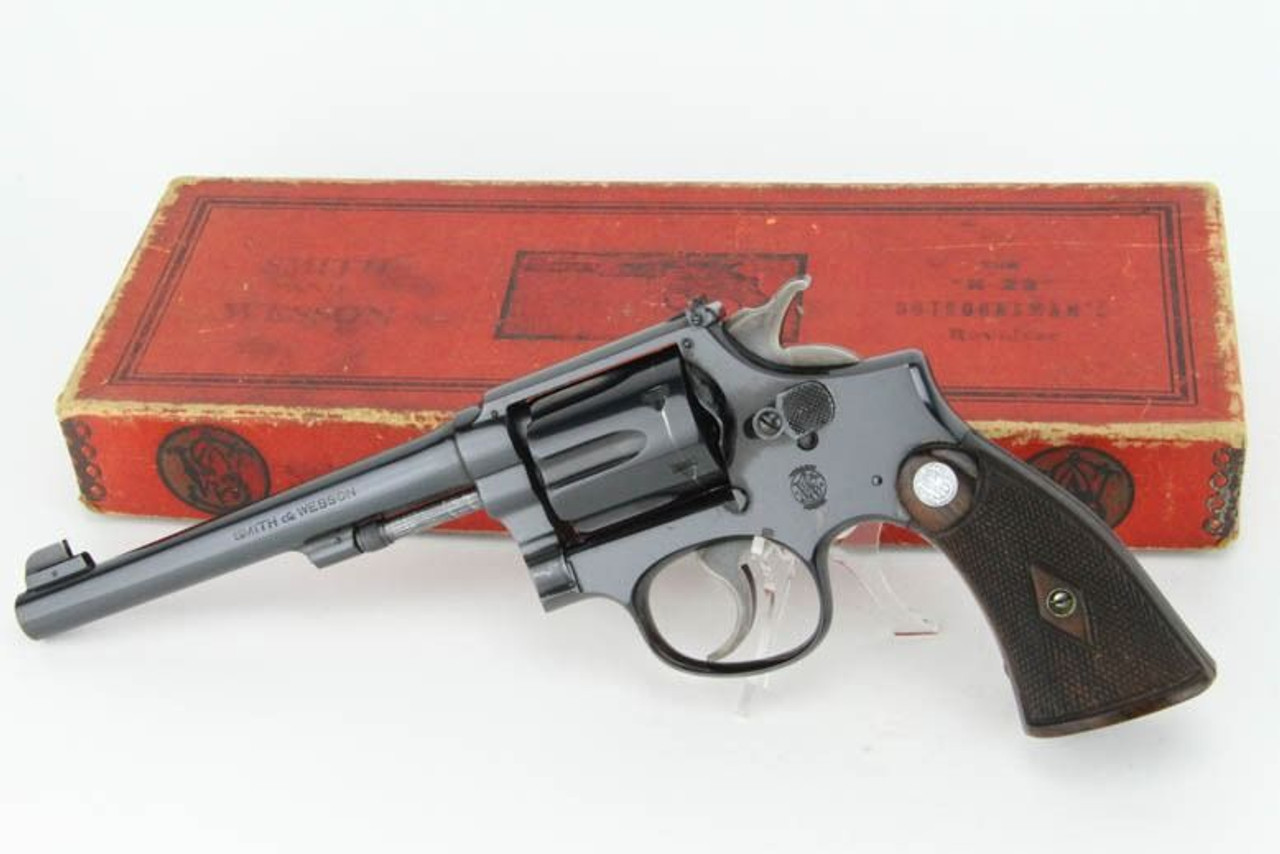 Beautiful, Boxed Smith & Wesson Model K-22 Outdoorsman Revolver - 1