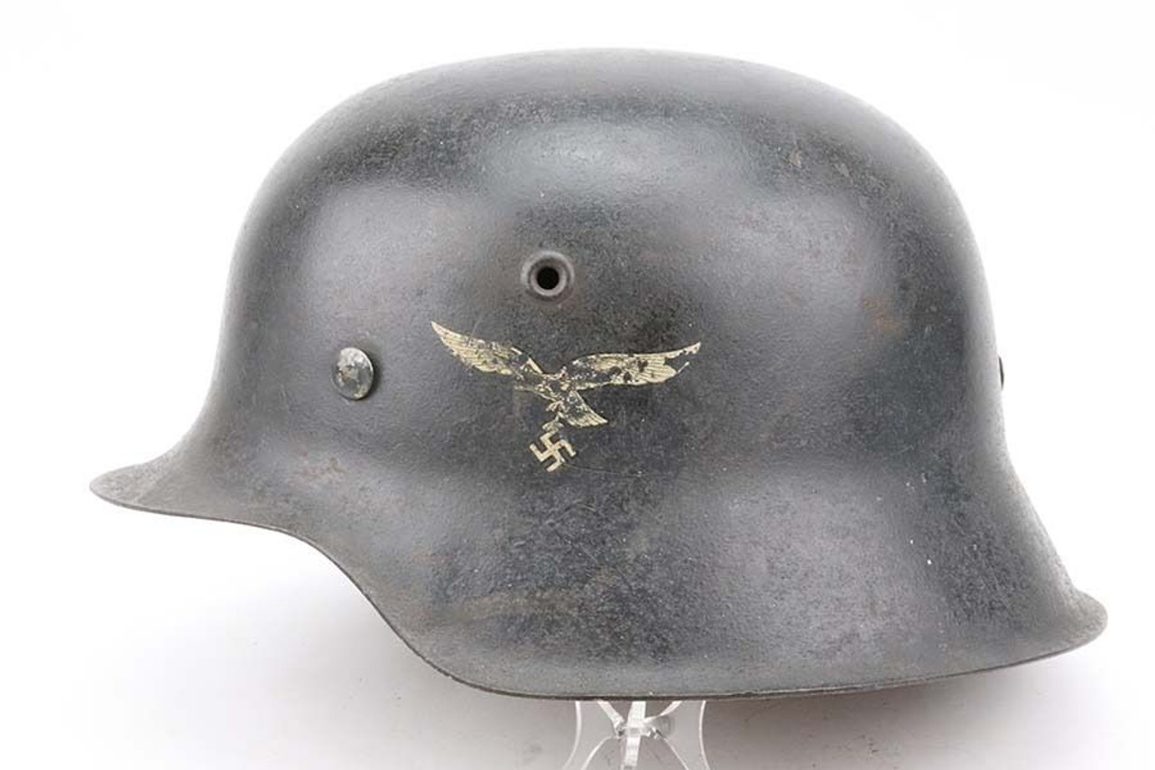 M42 Single Decal Luftwaffe Helmet - 1