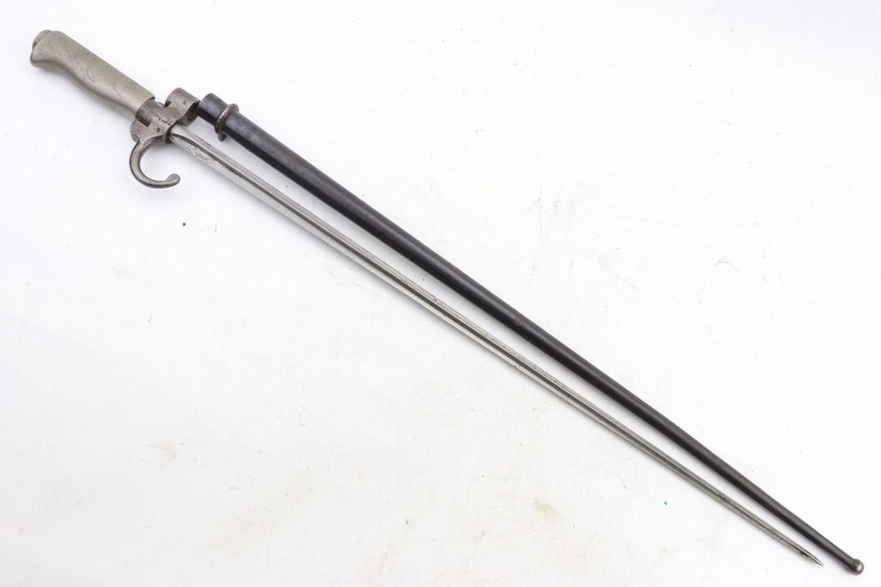Early 1886 Lebel Bayonet With Scabbard - 1