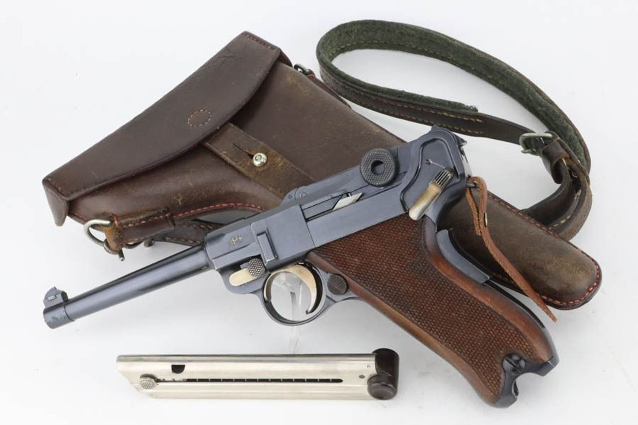 Beautiful Swiss Bern 1906/24 Luger Rig - 1