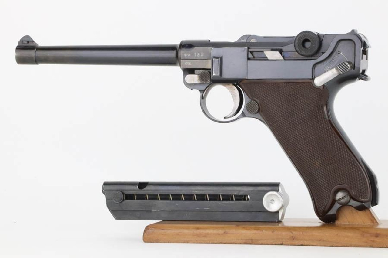 Rare, 6", Commercial Krieghoff Luger - .30 Luger - 1