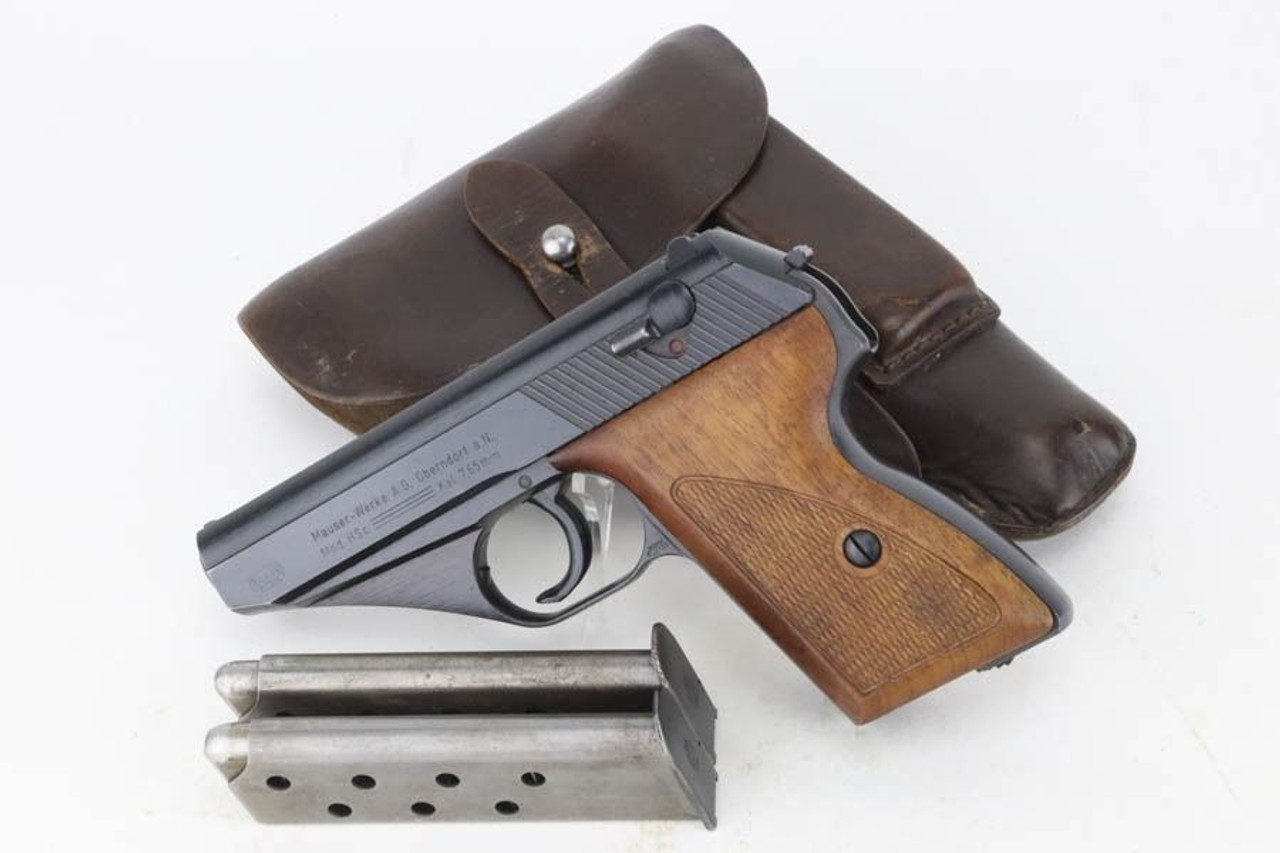 Stunning, Nazi Mauser HSC Rig - Rare Bearskin Holster - 1