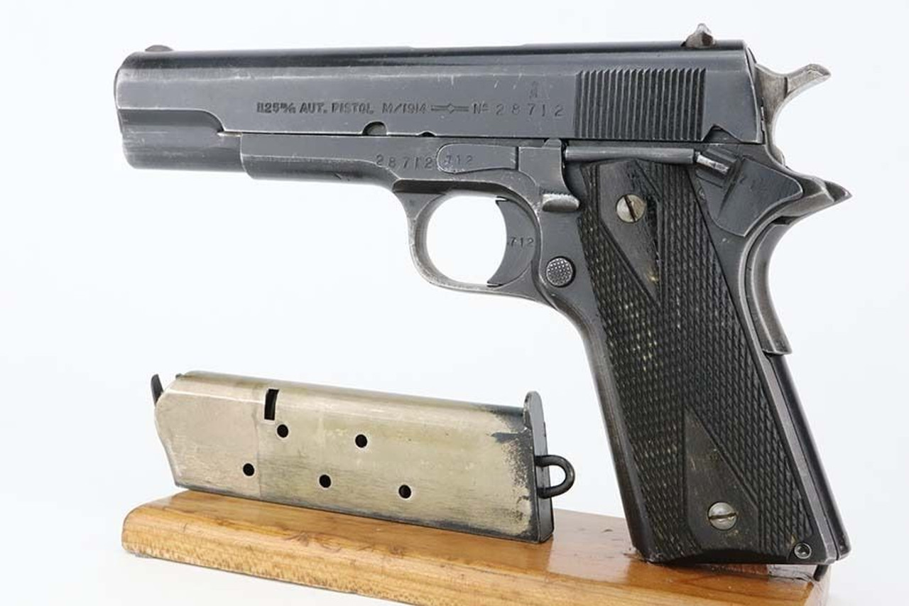 Scarce Kongsberg Colt M1914 - 1942 Mfg - 1