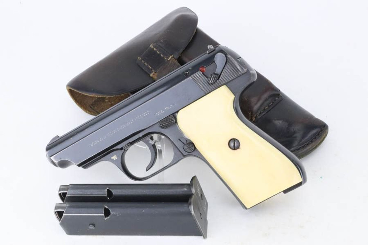 High Polish Police Eagle/C Sauer 38h Rig - Ivory Grips - 1