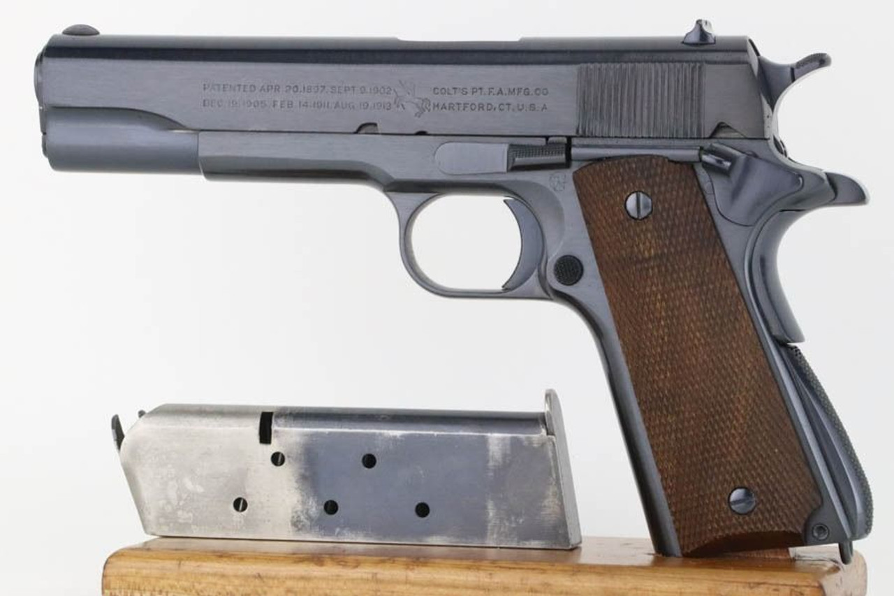 Stunning, Rare, Transitional 1924 Colt 1911A1 - Professional Restoration - 1