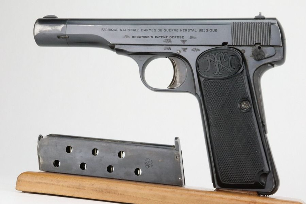Rare, Pre-War Dutch Contract Nazi FN Browning M1922 - Waffen 613 - 1
